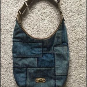 Guess denim purse